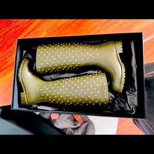 Saint Laurent rain boots
